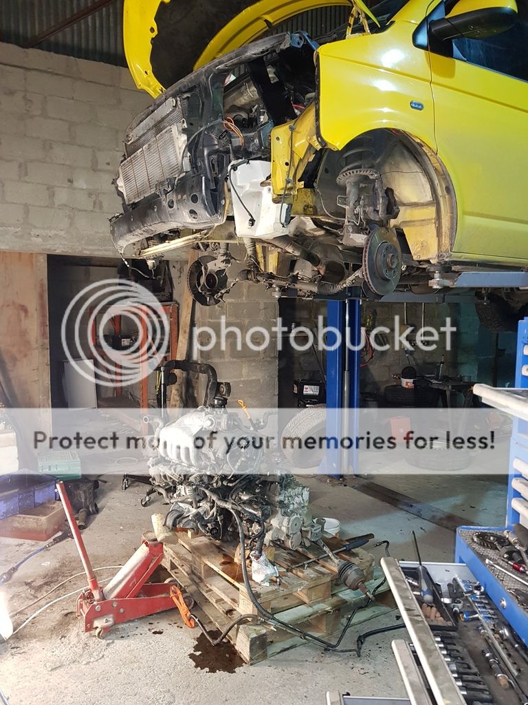 Water pump Seized in to the block 2.5 AXD 2006 VW T4 Forum VW T5 Forum